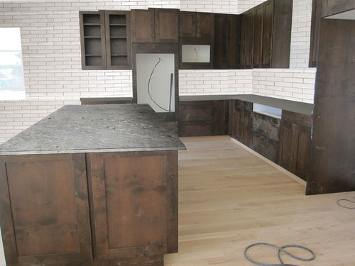 Subway Tile Floor To Ceiling In Kitchen Area What Do You