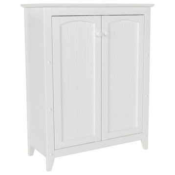 White Double Door Cabinet