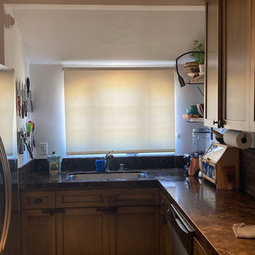 Roller Shades Installation in Sherman Oaks Home