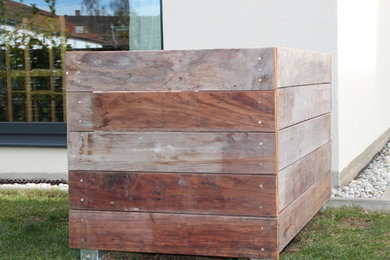 Hochbeet aus Walaba Stauseeholz