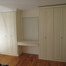 built in armoire