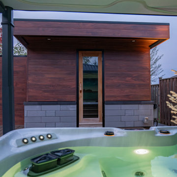 2024 Project Gallery- Kitchen and Outdoor Sauna