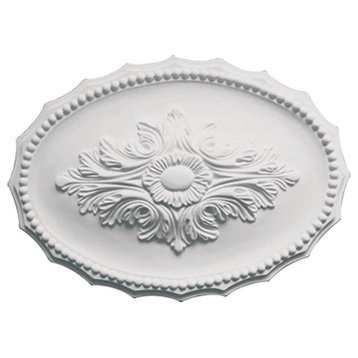 Leaf Oval Ceiling Medallion