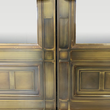 Antique Brass Doors