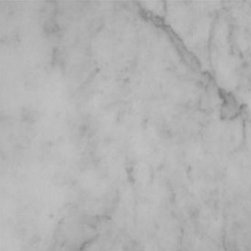 Carrara Marble Italian White Bianco Carrera 18x18 Marble Tile Polished - Home Decor