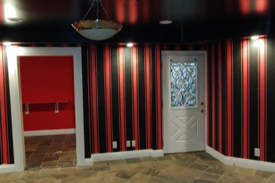 Eclectic entryway photo in Los Angeles
