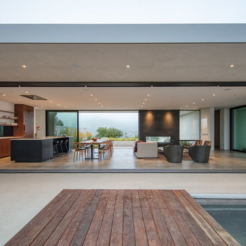 Mission Canyon Hilltop Landscape and Pool