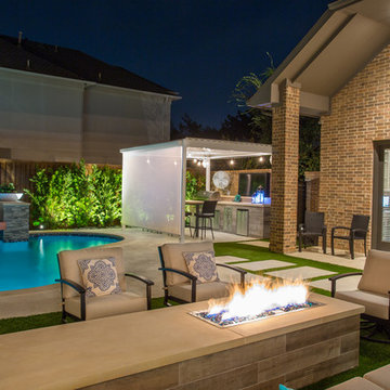 Patio Prepaired for a Party