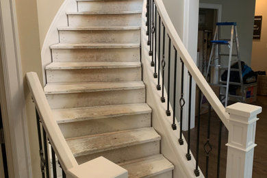 Staircase - mid-sized staircase idea in Other
