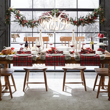 Art Van Furniture Holiday Farmhouse Dining Room