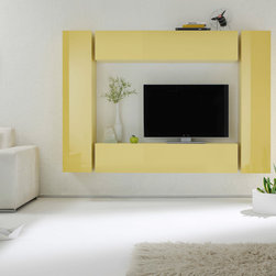Modern Wall Unit TV Media Entertainment Center Combi 2 - $956.00 - Products