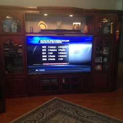 Custom Entertainment Center - Home Electronics