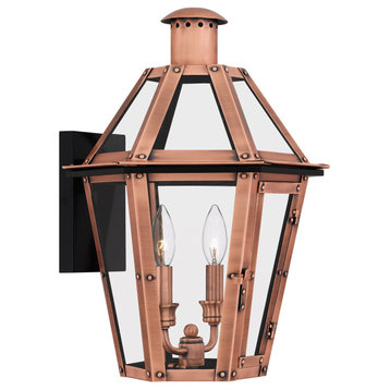 Luxury Rustic Wall Sconce, Rustic Copper, UQL1701