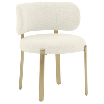 Margaret Cream Boucle Dining Chair