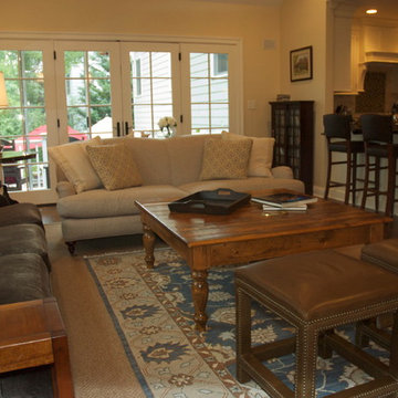 American Flag Family Room in New Jersey