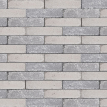 Brickyard White Porcelain Floor and Wall Tile