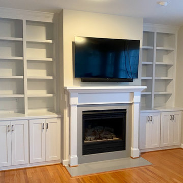 Nelson: Fireplace Built-Ins & Mantel in Cary, NC