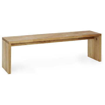 Mash Lax Modern Solid Wood Bench