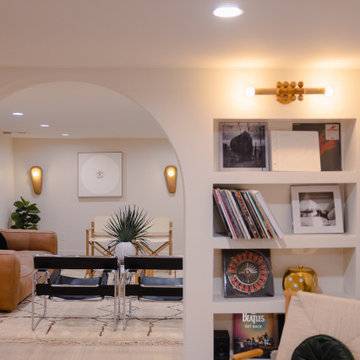 Contemporary Kansas City Basement Finish