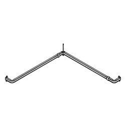 Kirsch Lockseam Corner Curtain Rod - Curtain Rods