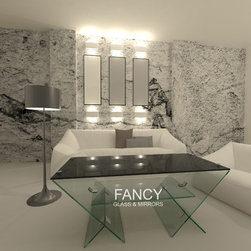 TARANNI GLASS COFFEE TABLE - Furniture