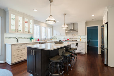 Inspiration for a contemporary kitchen remodel in Other