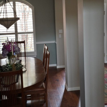Cedar Park Interior Paint - Walls in Sensible Hue SW6198 and Rare Gray SW6199