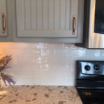 Before & After Photos - Quartz Kitchen