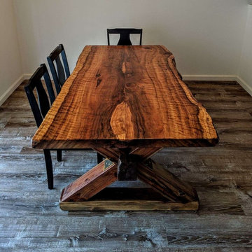 Redwood Curly Table