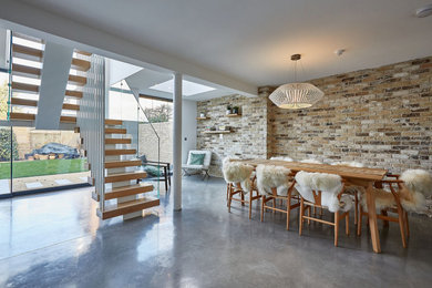 Photo of a contemporary staircase in London.