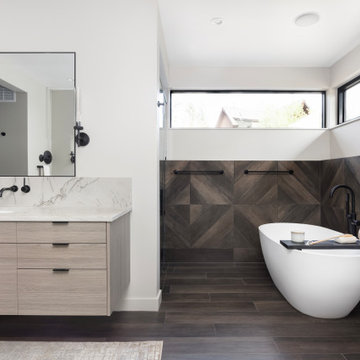 MASTER BATHROOM FLOOR & WALL TILE SELECTIONS, COUNTERTOP & FIXURES