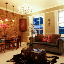 Exposed brickwork
