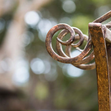 Iron detail for canopy