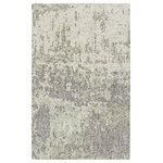 Jaipur Living - Jaipur Living Absolon Handmade Abstract Taupe/ Green Area Rug 8'X10' - Simply sophisticated, the Britta Plus collection boasts an assortment of texture-rich heathered designs. The tweed-inspired pattern of the Absolon area rug offers understated visual texture, while the hand-tufted wool and viscose blend makes for a lustrous feel underfoot. A duo-tone abstract design of taupe and green creates a sophisticated statement on this soft looped pile. This accent piece withstands medium traffic areas in the home, like bedrooms, dining areas, and formal living rooms.
