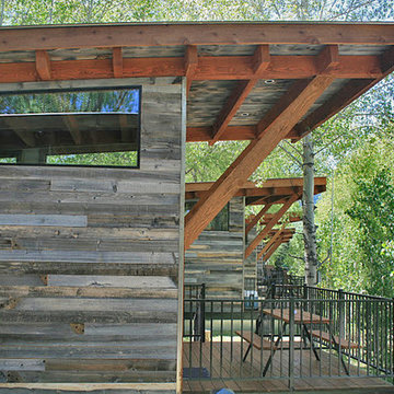 Reclaimed Wood Soffit