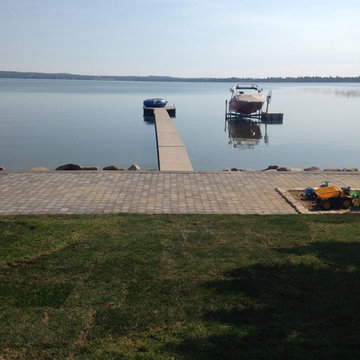 Lake Edge Stabilization and Patio