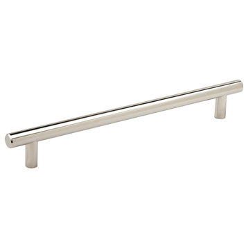 Bar Pulls 12" Center-to-Center Polished Nickel Appliance Pull