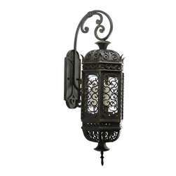 EX-080 Custom Exterior Hand Forged Iron Lights - Products