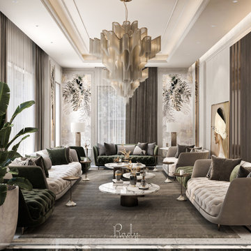 Modern Luxury Majlis Design | Bespoke Villa, Dubai