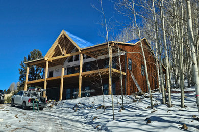 Inspiration for an exterior home remodel in Denver
