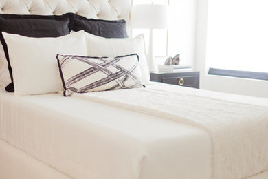 Inspiration for a modern bedroom remodel in Jackson