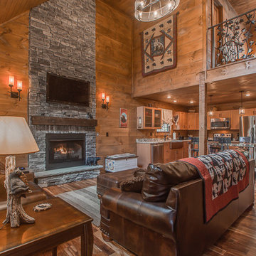 AFTER - Log Cabin Build Gatlinburg, TN