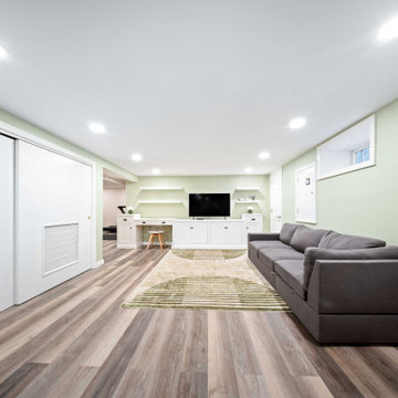 Maplewood New Jersey Basement Remodeling