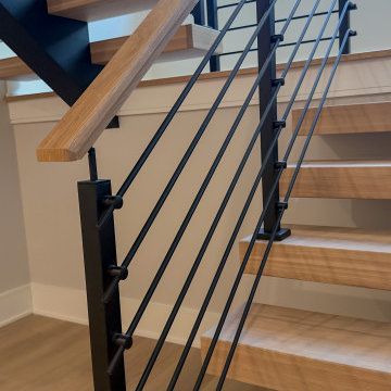 Project #147 | Modern Staircase with Seattle Style Stringer