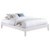 Coaster Hounslow Contemporary Wood Platform Eastern King Bed in White
