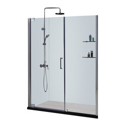 DreamLine - DreamLine Shower Door with Handle (58 - 60) - SHDR-4158720-01 - Shower Doors