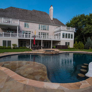 Freeform Pool in Libertyville, IL