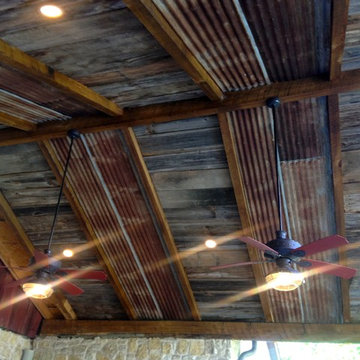 Dallas, TX - Rustic Back Porch