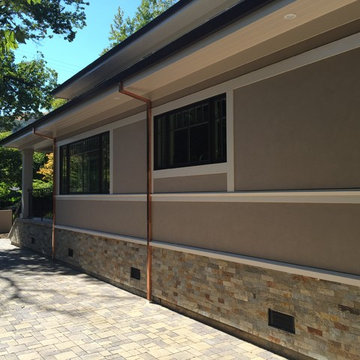 New energy efficient home in Ross, California
