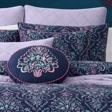 Five Queens Court Vibrant Cotton